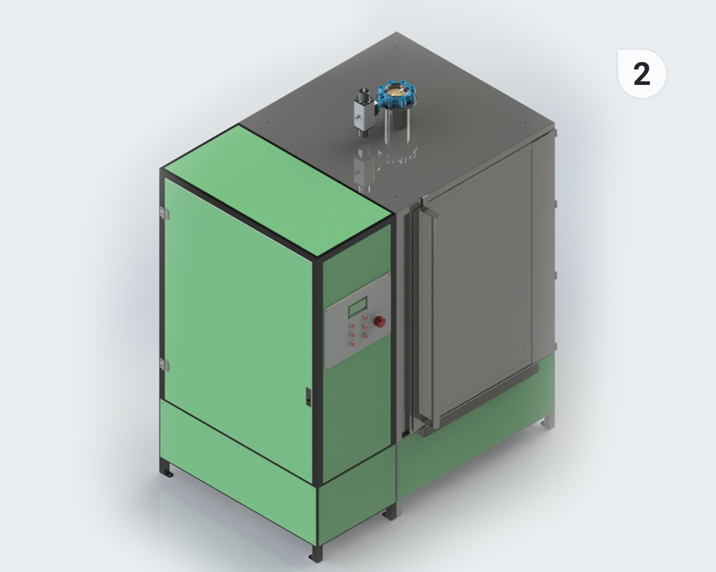 attrezzatura solvente tankwasher